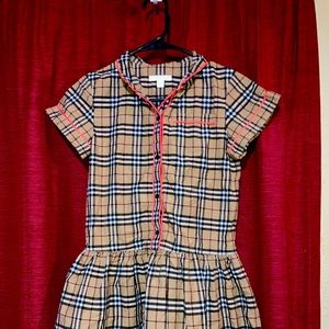 Burberry girls Melanie dress 23101 camel 14Y